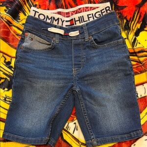 Tommy Hilfiger Kids Blue Denim Shorts